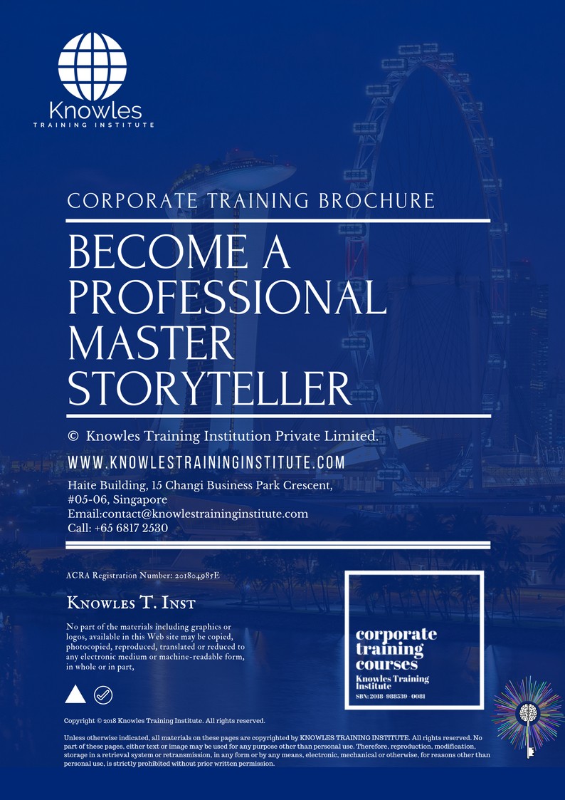 Course Brochure For Become A Professional Master Storyteller Course in Mexico