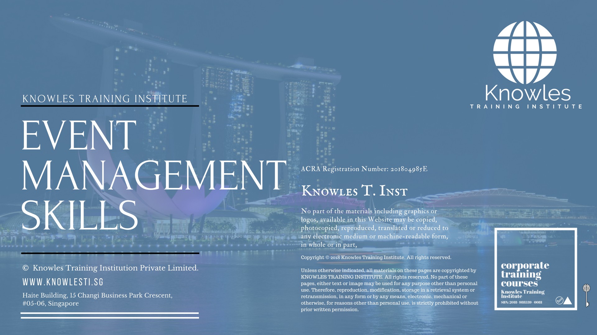 Event Management Skills Course in Mexico