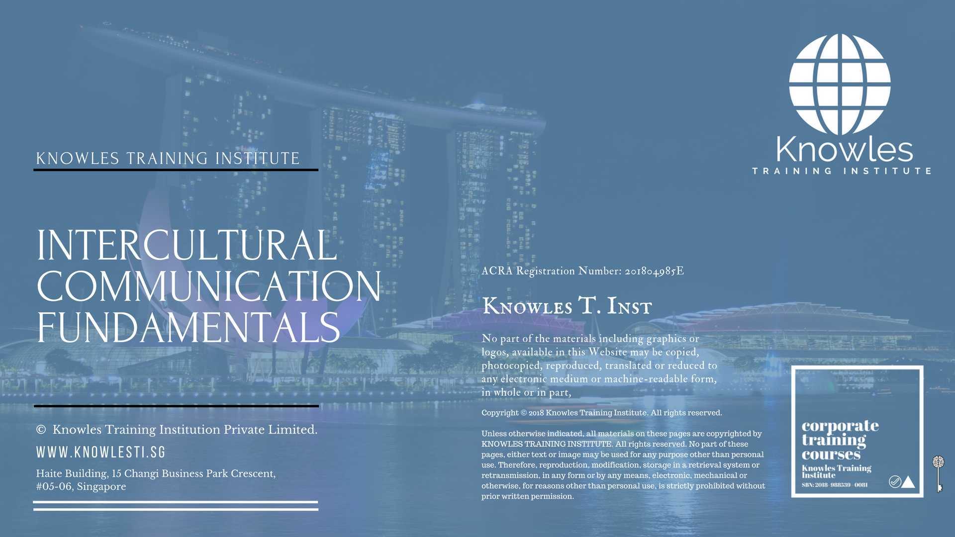 Intercultural Communication Fundamentals Training Course in Mexico
