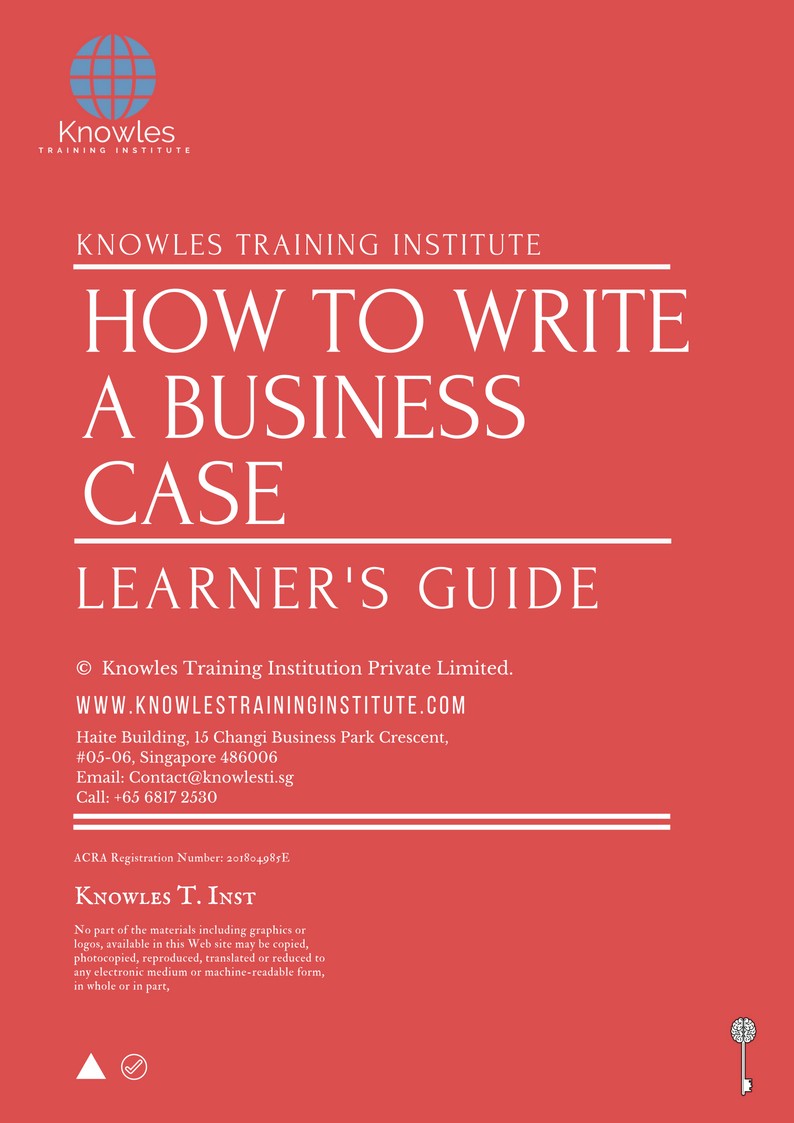 Learner’s Guide For How To Write A Business Case Course in Mexico