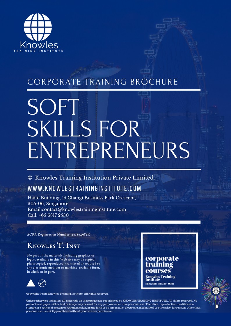Soft Skills For Entrepreneurs Course in Mexico Brochure