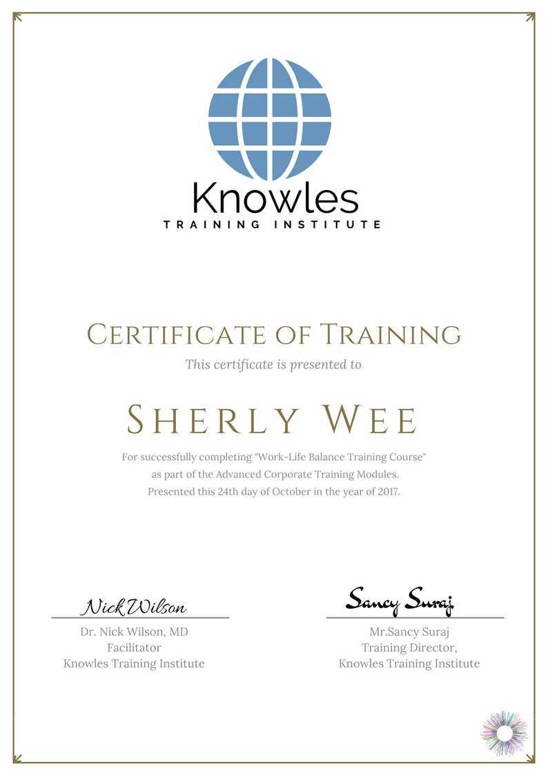 Work-Life Balance Training in Mexico Certification