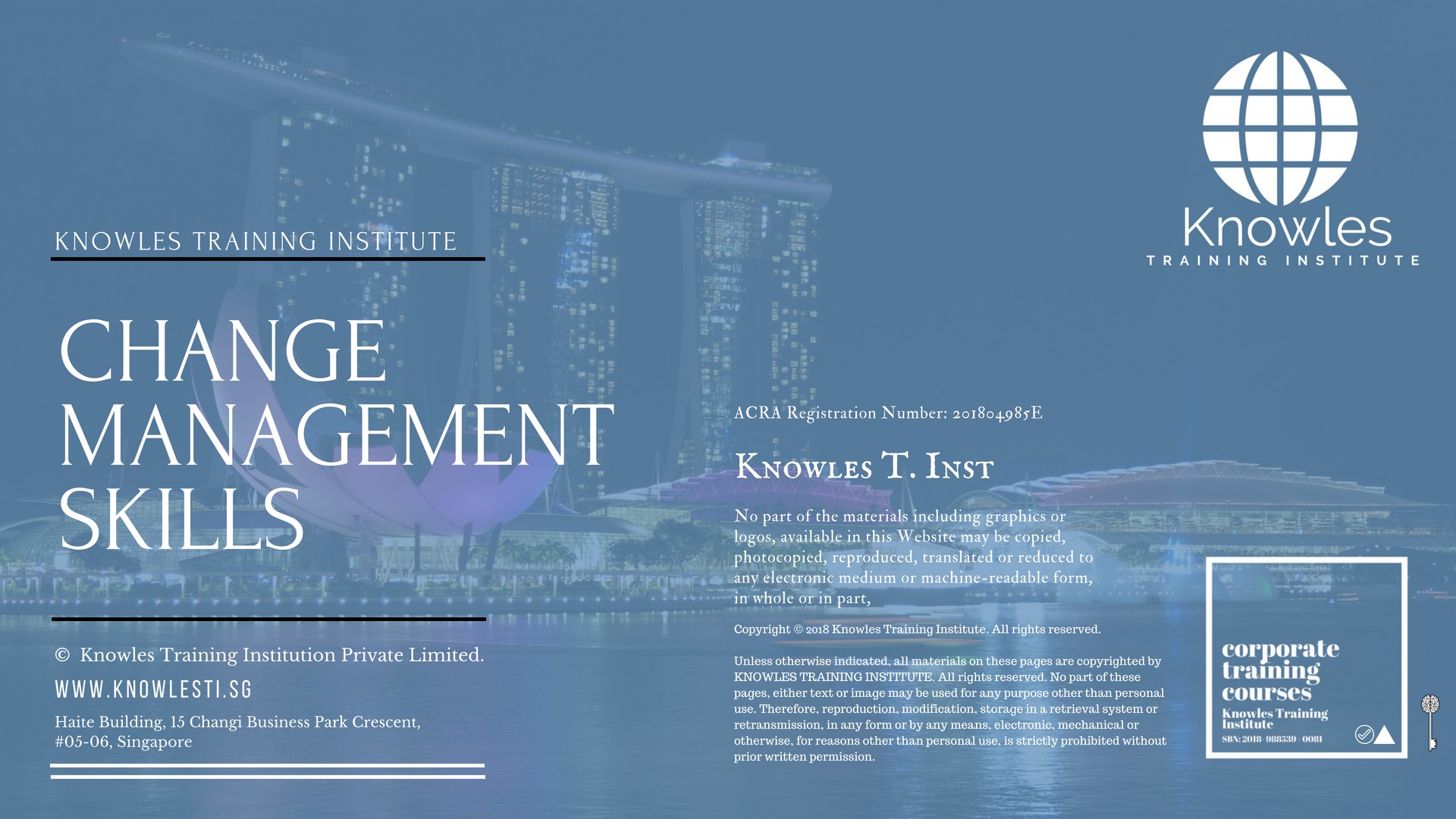 Change Management Skills Training Course in Mexico