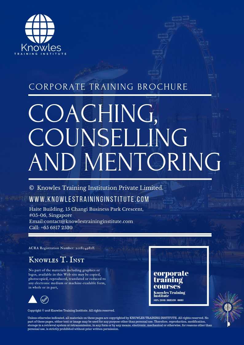 Coaching, Counselling And Mentoring Course in Mexico Brochure