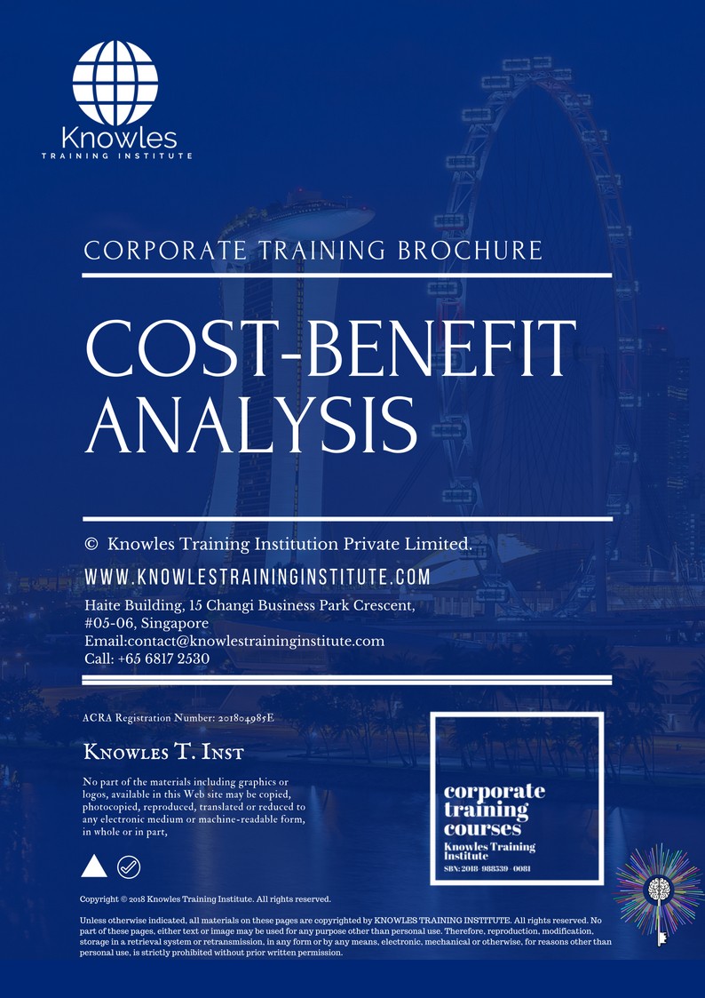 Cost-Benefit Analysis Training Course in Mexico Brochure