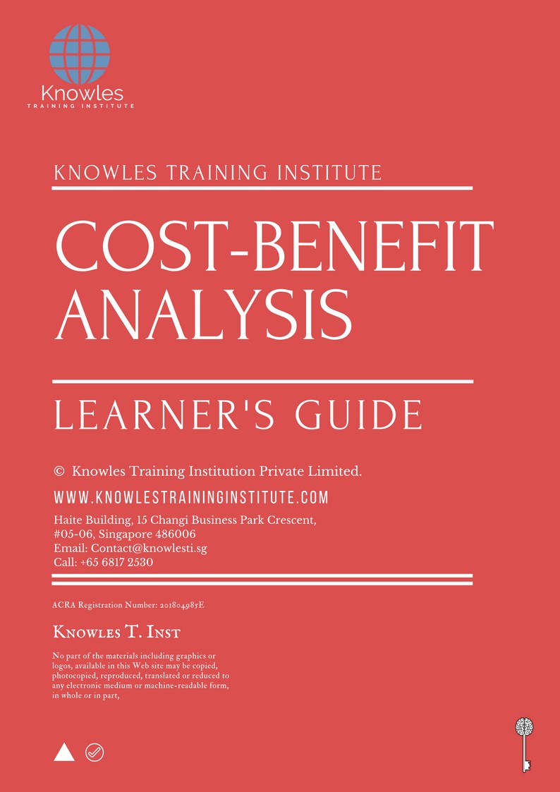 Cost-Benefit Analysis Training Course in Mexico Learner’s Guide