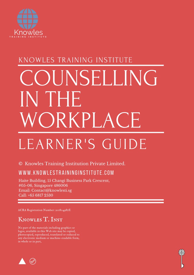Counselling In The Workplace Course in Mexico Learner’s Guide