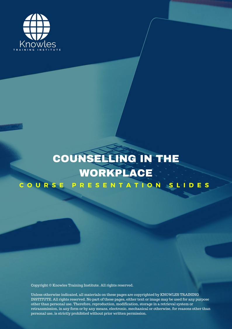 Counselling In The Workplace in Mexico PPT Slides Used During Course