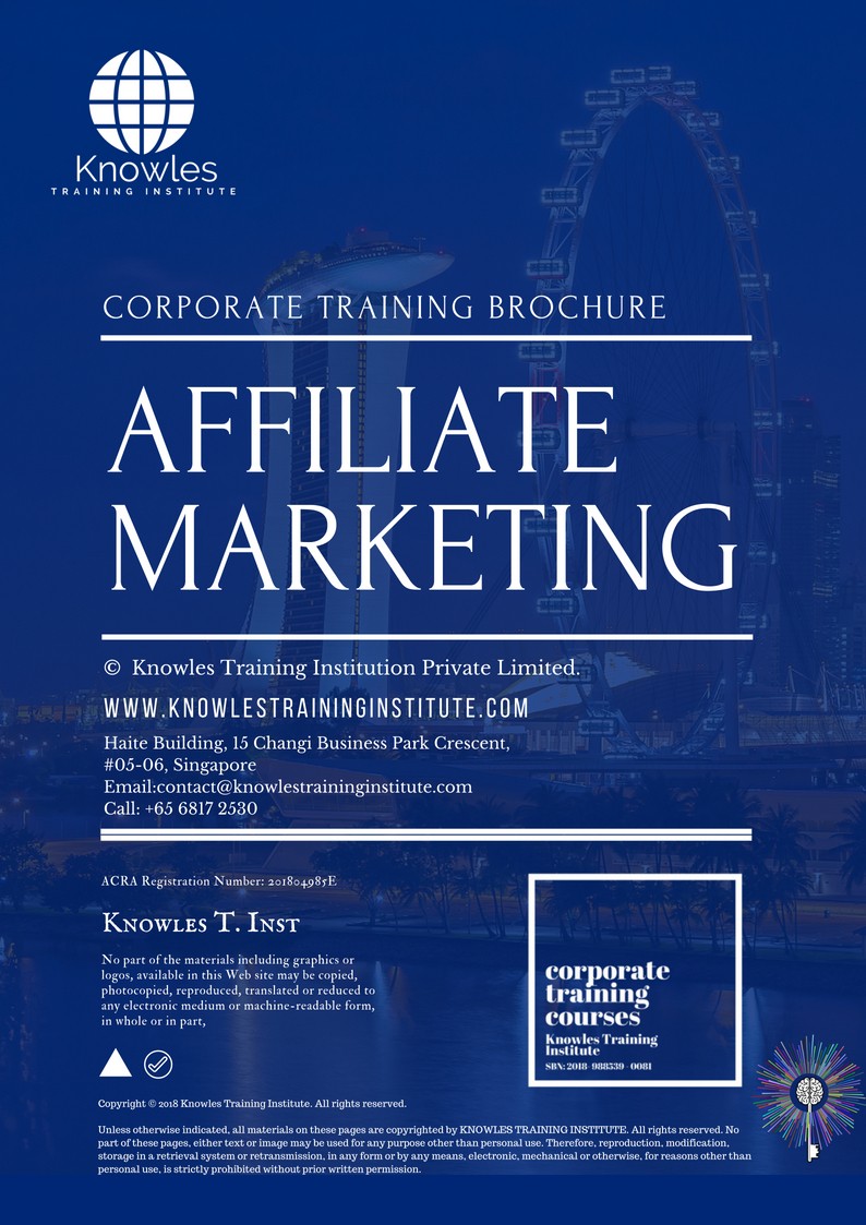 Course Brochure For Affiliate Marketing in Mexico
