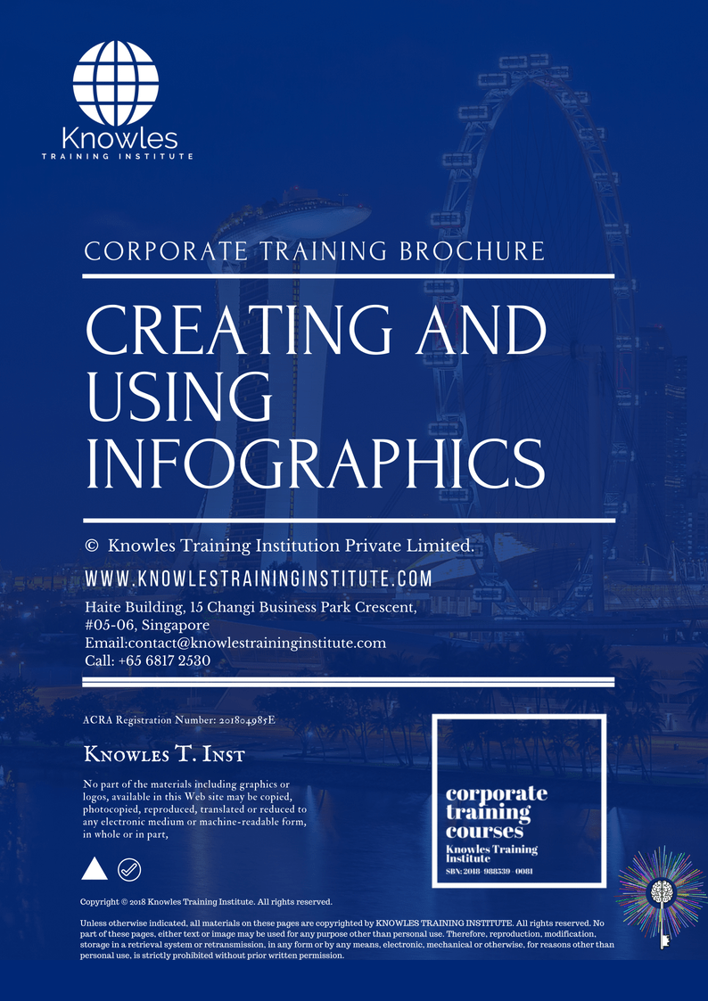 Course Brochure For Creating And Using Infographics in Mexico