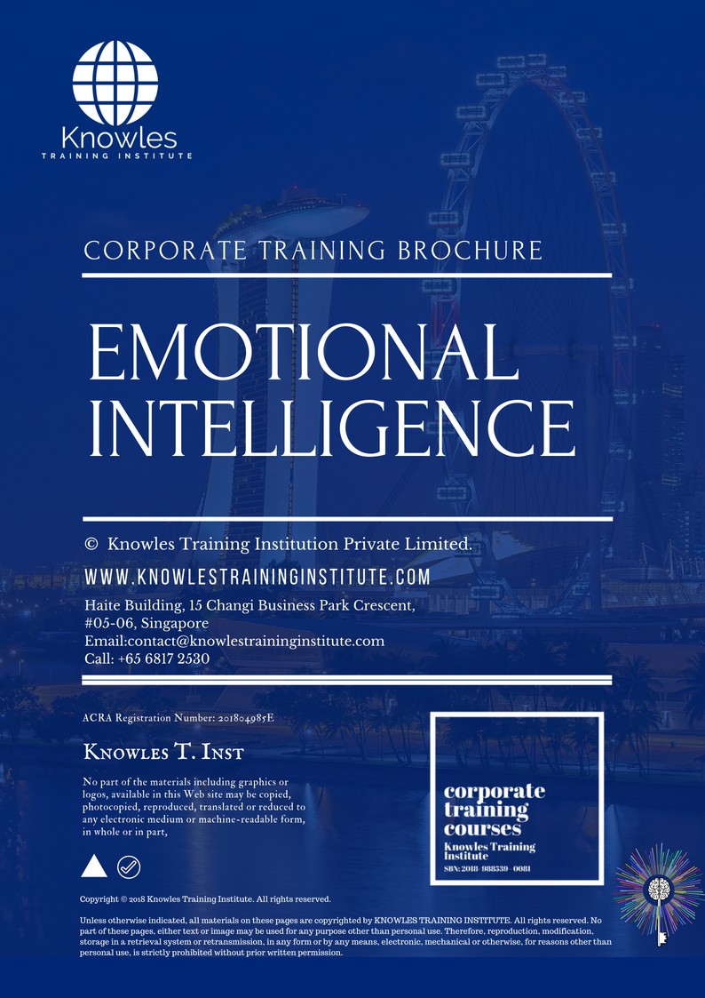 Course Brochure For Emotional Intelligence Training Course in Mexico