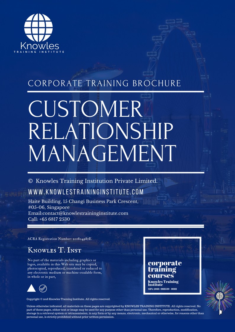 Customer Relationship Management Course in Mexico Brochure