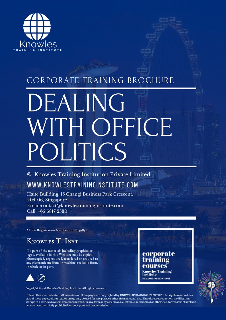 Dealing With Office Politics Course in Mexico Brochure