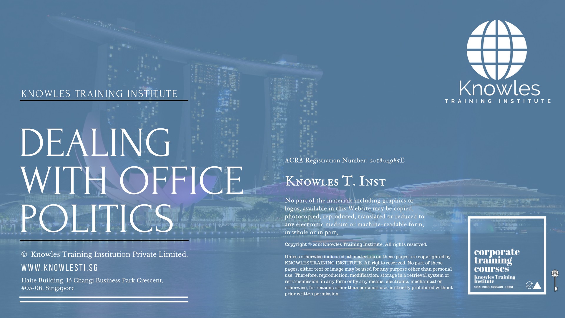 Dealing With Office Politics Course in Mexico