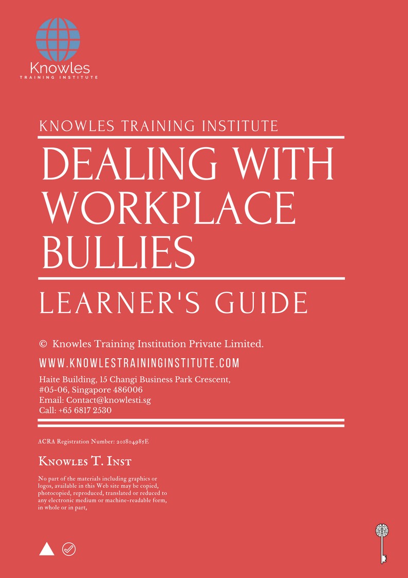 Dealing With Workplace Bullies in Mexico Learner’s Guide