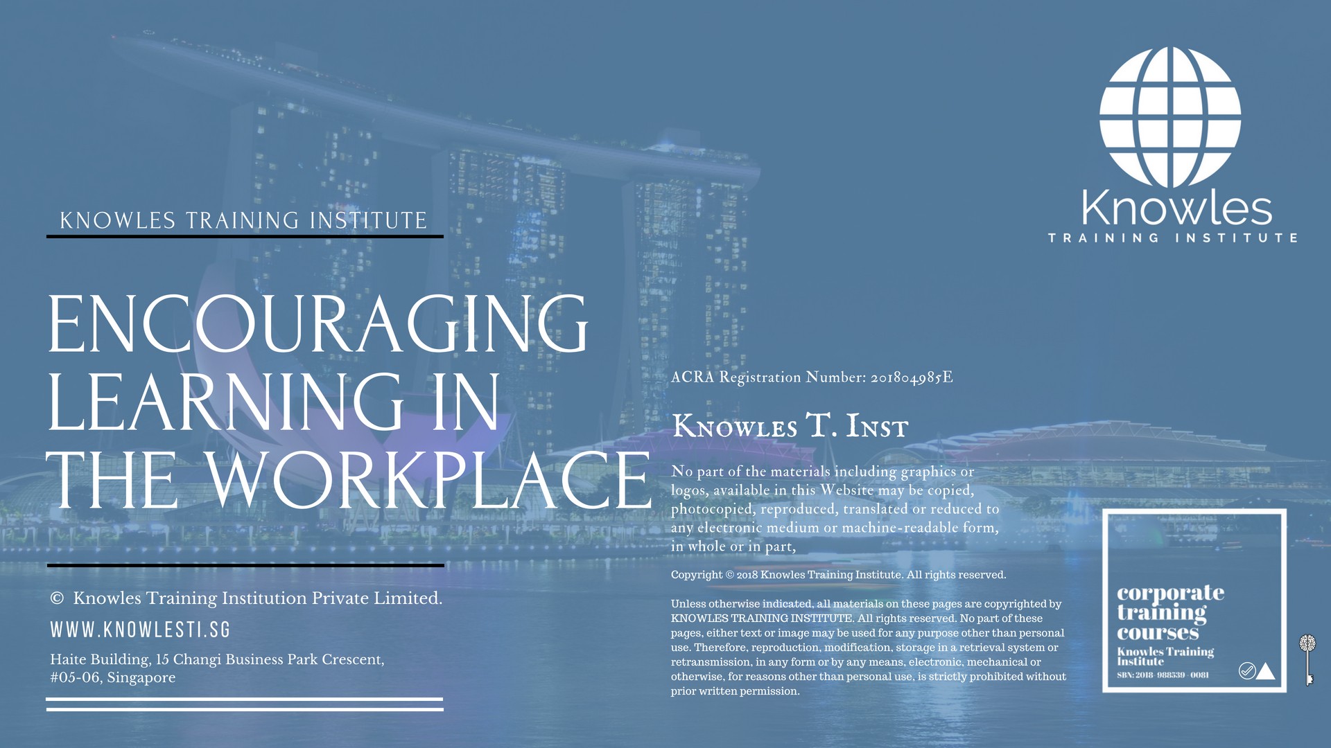 Encouraging Learning In The Workplace Course in Mexico