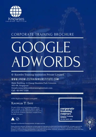 Google Adwords Course in Mexico Brochure