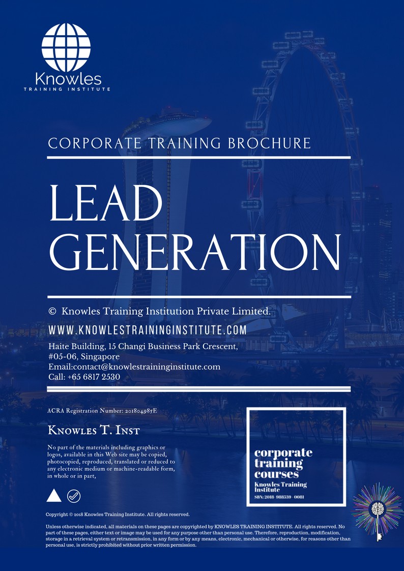 Lead Generation Course in Mexico Brochure