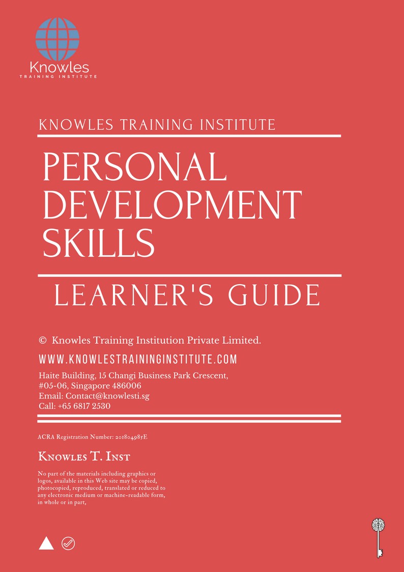 Learner’s Guide For Personal Development Skills Training Course in Mexico