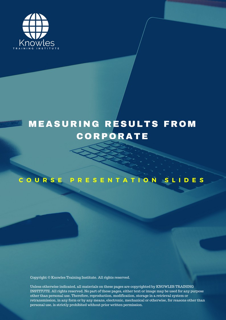 Measuring Results From Corporate in Mexico PPT Slides Used During Course