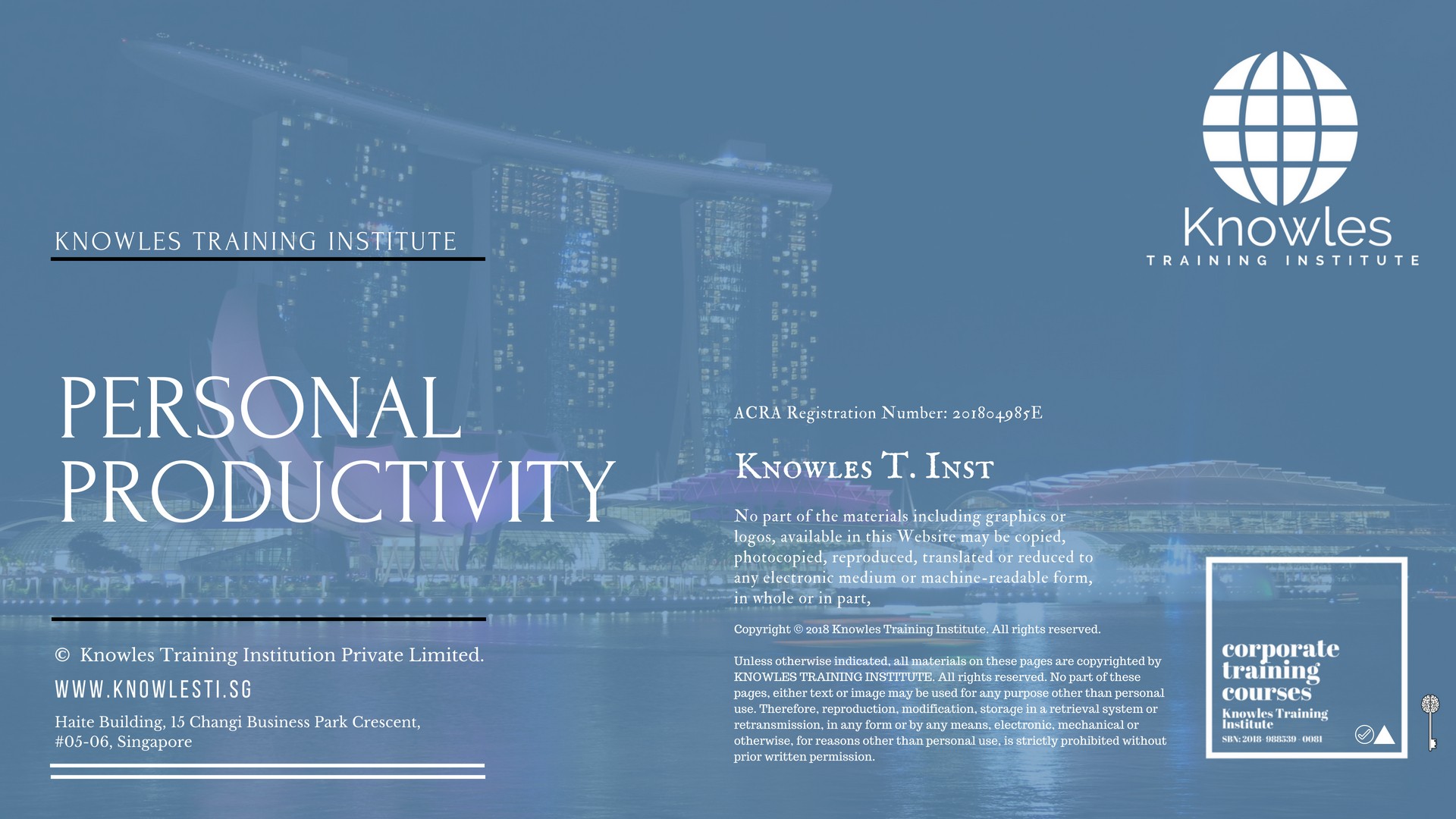 Personal Productivity Training Course in Mexico