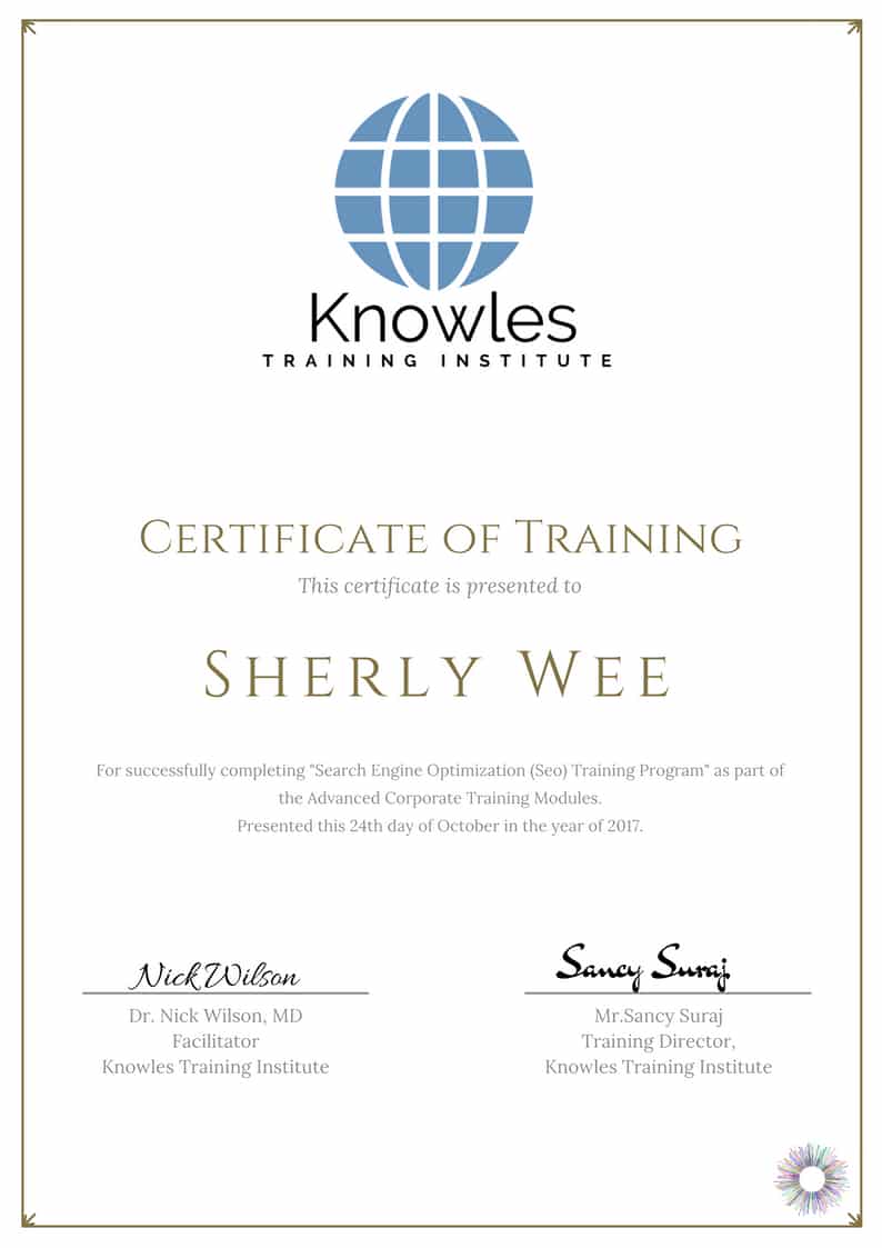 Search Engine Optimization (Seo) Training Course in Mexico Certification