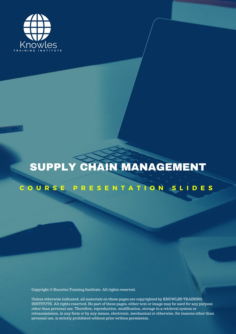 Supply Chain Management Training Course in Mexico Slide