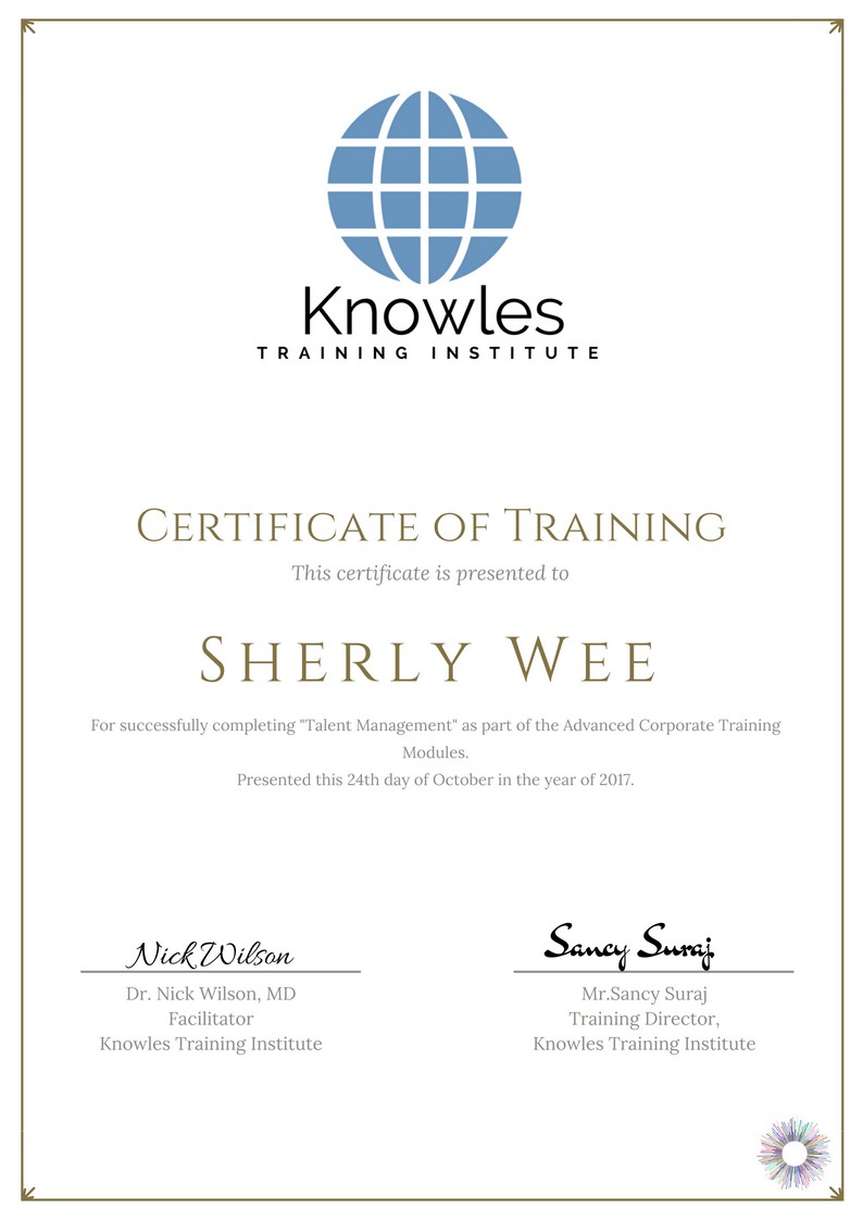Talent Management Training Course in Mexico Certification