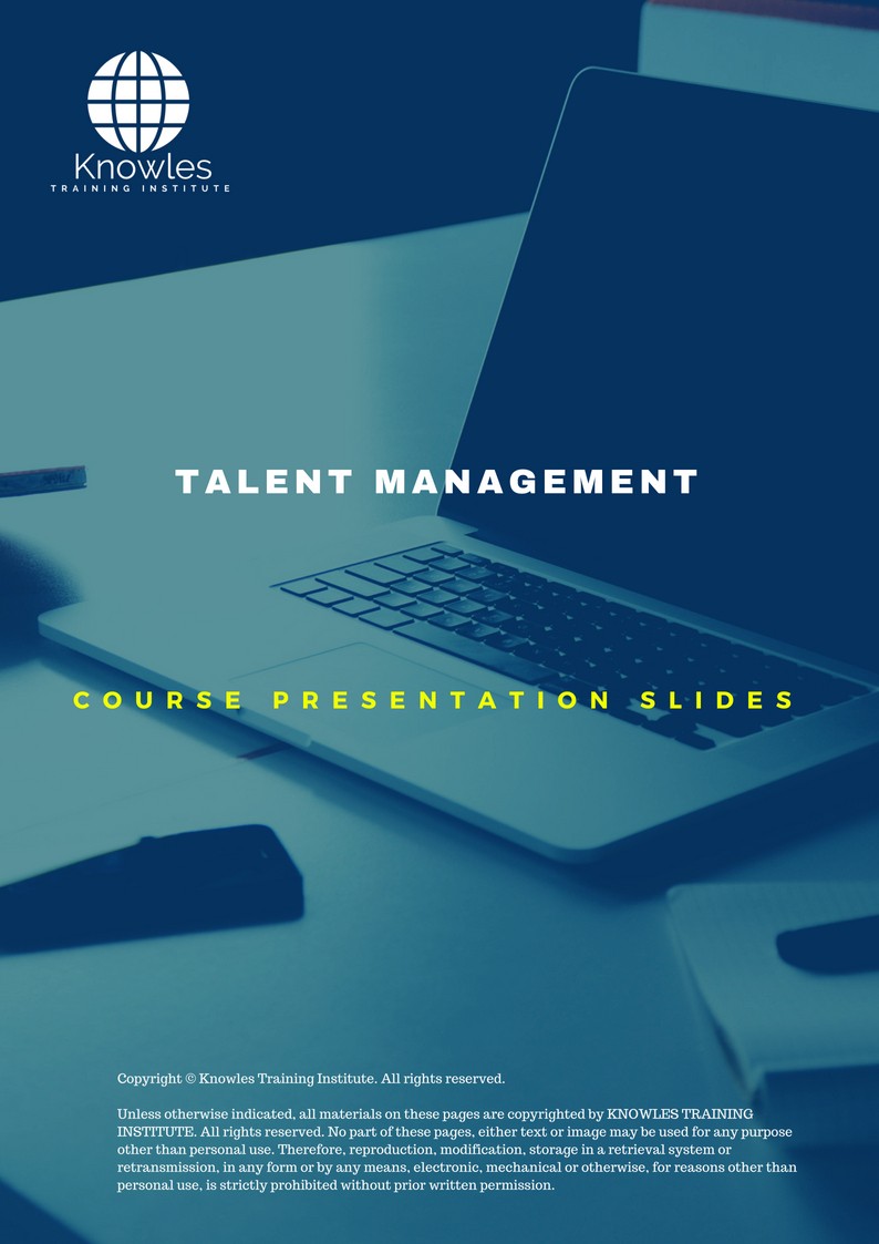 Talent Management Training Course in Mexico Presentation Slide