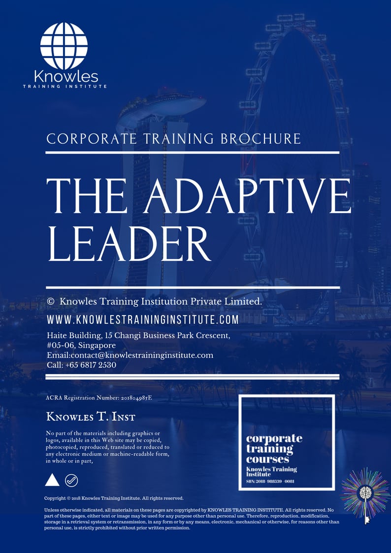 The Adaptive Leader Training Course in Mexico Brochure
