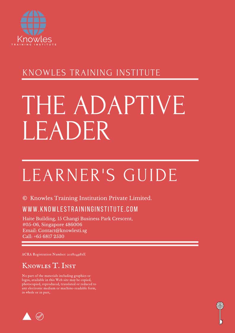 The Adaptive Leader Training Course in Mexico Learner’s Guide