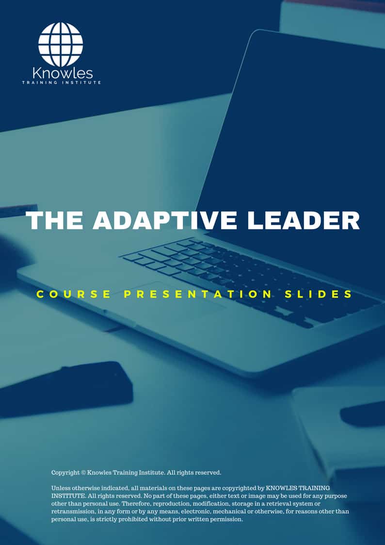 The Adaptive Leader Training Course in Mexico Presentation Slides