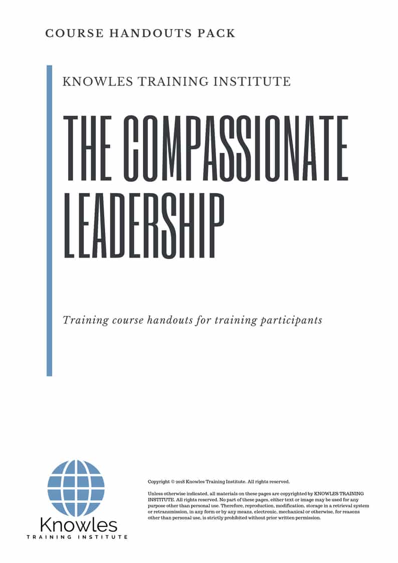 The Compassionate Leadership Course in Mexico Handouts