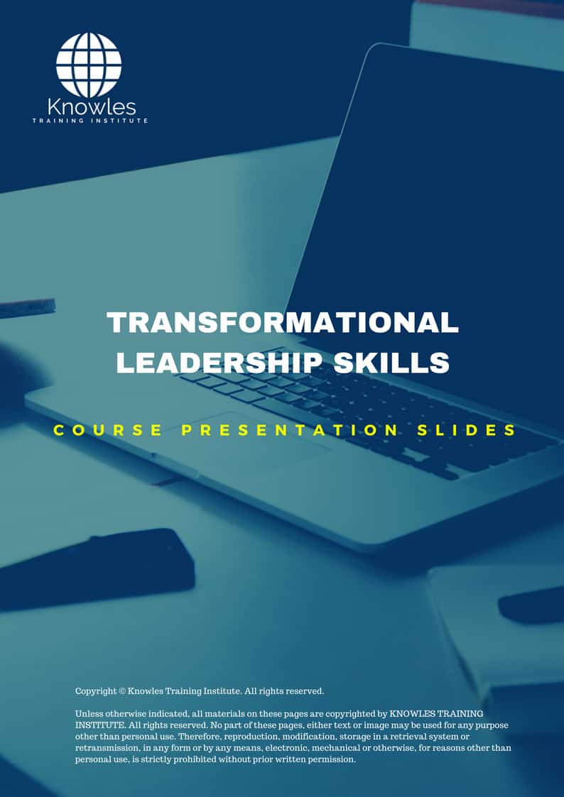 Transformational Leadership Skills Training Course in Mexico Presentation Slides