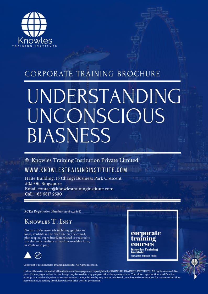 Understanding Unconscious Biasness Training Course in Mexico Brochure