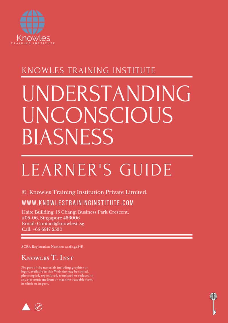 Understanding Unconscious Biasness Training Course in Mexico Learner’s Guide