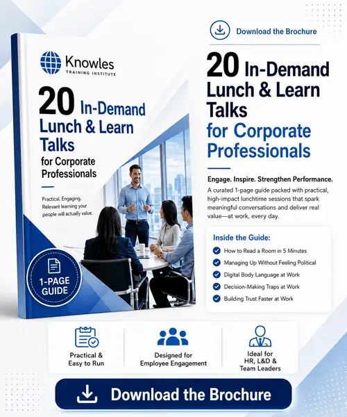 Corporate Lunchtime (Lunch & Learn) Talks - Knowles Training Institute in Mexico